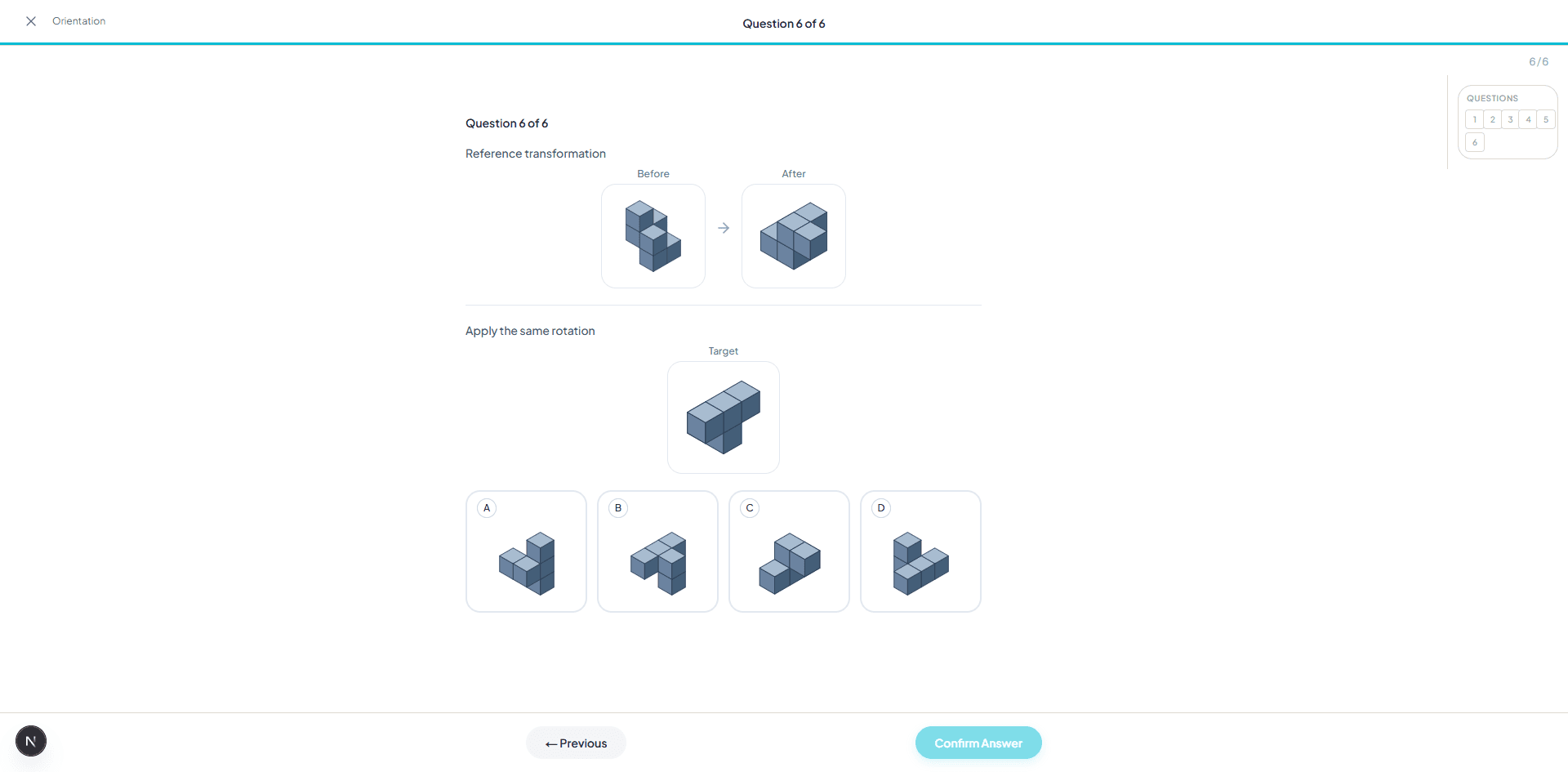 Orientation — 3D Rotation